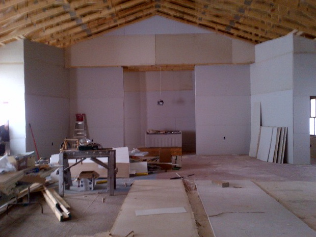 Sheetrock Construction Photo 3